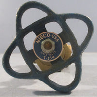 Nibco T134 Gate Valve 3/4" Bronze Body 150lb SWP 300lb WOG Handwheel