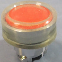 (Lot of 4) Schneider Electric ZB4BPA4 Red Push Button 096654