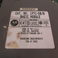 AllenBradley 1771DB/B Series B Rev C 95678702 Basic Module
