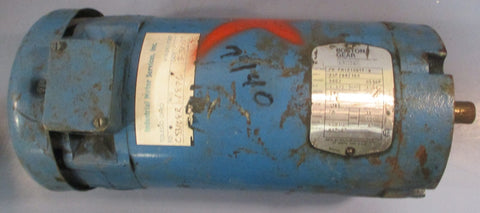 Boston Gear PM18150TFB DC Motor 35P299Z164 1.5HP 180V 1750RPM 7/8" Shaft Dia