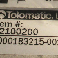 Tolomatic 02100200 Float-A-Shaft Right Angle Gearbox Left-Hand Rotation 1" Bore