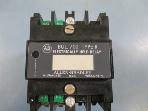 Allen Bradley 700DCR600Z24 Ser. B Type R Electrically Held Relay  Used