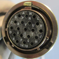 Alpha Wire H1 5199/20C Cable Assembly w/ Amphenol  PT06E1419S Approx 26' L
