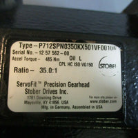 Stober Drives P722SPR0350KX501VF0010MF ServoFit Precision Gearhead 35:1