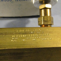 DELTROL PNEUTROL 1000022 FMF30B BRASS CONTROL VALVE FMF30B