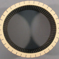 Unbranded Grooved Gum Feed Belt Rubber 6" Outer Dia 5" Inner Dia 2" Width