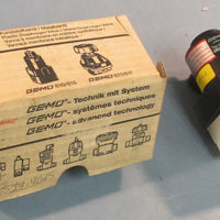 Gemu DN12PN6PVDF Diaphragm Valve GmbH DN 12 Typ 610 Pst 47 bar