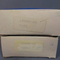 Lot of (2) Deltrol F25S Flow Control Valve 1000022