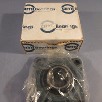 AMI Bearings UCF20723 4Bolt Flange Bearings, Round Bore, Normal Duty