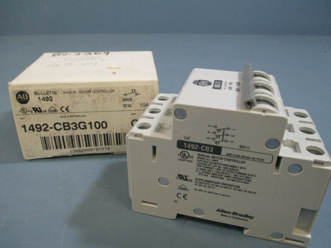 Allen-Bradley Manual Motor Controller Ser. C 1492-CB3G100