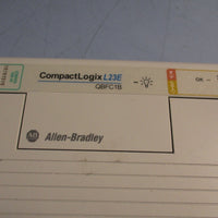 ALLEN BRADLEY COMPACTLOGIX L23EQBFC1B PROCESSOR CONTROLLER  w/ 1769ECR SER A