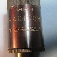 Madison Microller CTP Burnishing Tool 0.90" 0.59" Shaft No. 1 Morse Taper