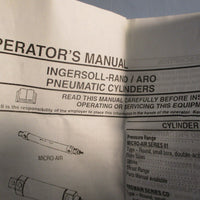 Ingersoll Rand ARO Economair 2418-1089-040 Pneumatic Cylinder 1-1/8" Bore 4" Stk