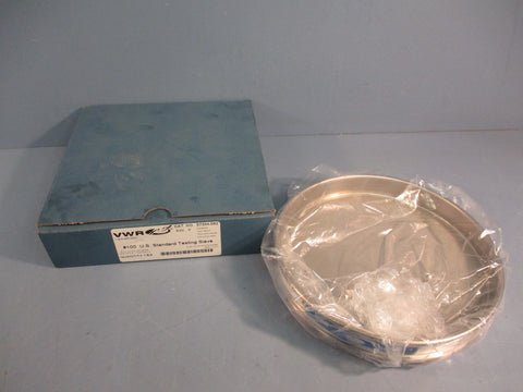 VWR 57334582 #100 U.S. Standard Testing Sieve 8" Dia 0.100mm Wire Dia Stainless