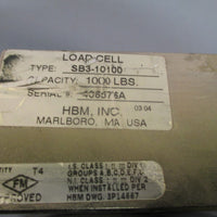HBM Load Cell Scale 1K Capacity SB310100