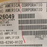 Fanuc A06B-6290-H122 aiSV 10HV-B Servo Amplifier 537-679V 2.5kW Input
