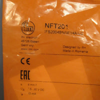 IFM NFT201 Efector100 4mm Range Inductive Sensor IFB2004BN/M/V4A