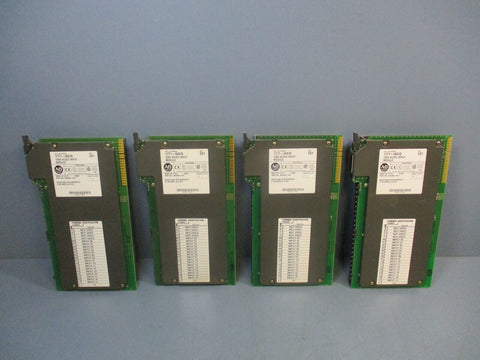 Allen-Bradley 1771-IAD/D Rev. C01 Ser. D 120V AC/DC Input Module Lot of 4