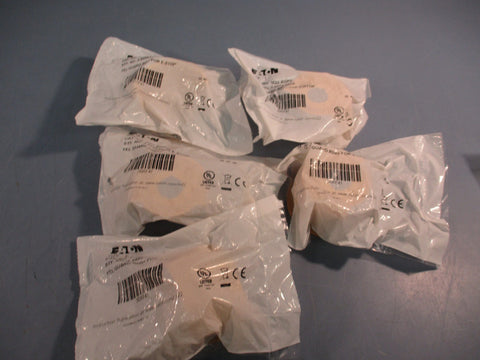 Lot of (5) Eaton M22-XGPV E-Stop Guard Ring (Yellow)