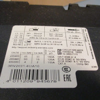 SIEMENS SIRUS 3RV2031-4UA10 Circuit Breaker 32-40A, 3RV2 Series