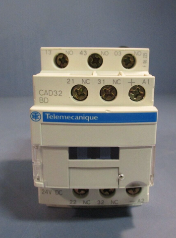 TELEMECANIQUE CONTROL REALY LAD4TBDL CAD32BD LADN04 524V