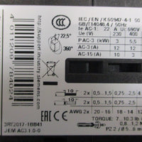 Siemens 3RT20171BB41 DC24V Contactor