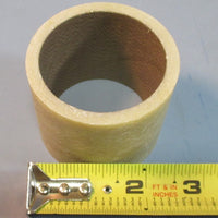 Lot 2 Fiberglass Bushing / Sleeve 2" ID, 27/16" OD, 2" Long