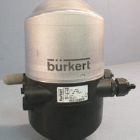 Burkert 8681 Control Head 00196471 120V AC 2.58 bar 55°C Max 8" Length