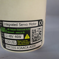 JVL Industri Elektronik A/S INTEGRATED SERVO MOTOR MAC050A3AACAA009