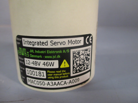 JVL Industri Elektronik A/S INTEGRATED SERVO MOTOR MAC050A3AACAA009