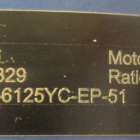 Sumitomo TC-FXPA Gearmotor CNHM1H-6125YC-EP-51 51:1 Ratio 1.5HP 1-1/2" Shaft Dia