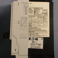 Eaton NZMB2-A63-BT-NA Circuit Breaker Moeller Series 3 Pole 63A 440VAC