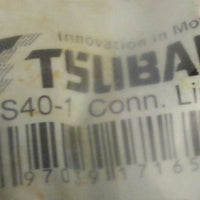 Tsubaki RS40 RIV Carbon Steel Roller Chain 10ft Long 1/2 in Pitch