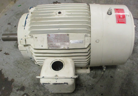 Siemens RGZE AC Squirrel Cage Machine 286T 25/12.5HP 460V 3PH 17/8" Shaft Dia