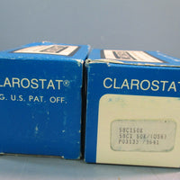 CLAROSTAT POTENTIOMETER 58C150K Lot of two 7530496