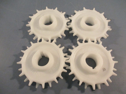 Lot of 4 Intralox Series 2400 Round Bore Sprocket  3.9" (99mm) PD 12T