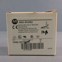 ALLEN BRADLEY 1492SPM1B050 SER C 5A 1 POLE SUPPLEMENTARY PROTECTOR (2 IN PACK)