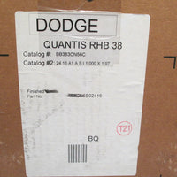 Dodge Quantis RHB 38 Right Angle Helical Gearbox BB383CN56C 24.16:1 Ratio