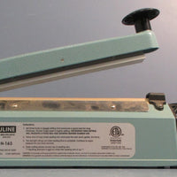 ULine H163 Impulse Sealer 8" Uline Poly Bag Sealer 8 Mil Max Seal Thickness