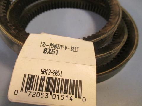 GATES TRIPower Cogged VBelt BX51