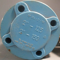 Flowserve Durco T4E 0030127 Fluoropolymer-lined Plug Valve 175 PSI