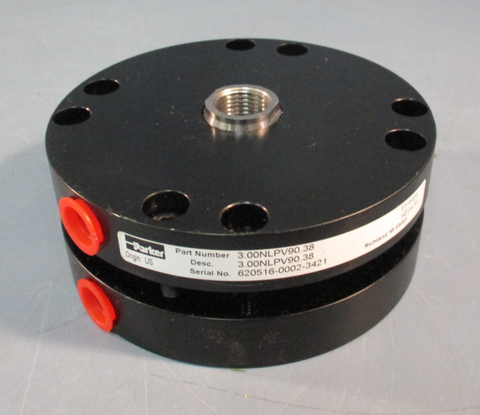 Parker 3.00NLPV90.38 Double-acting compact pneumatic cylinder 145psi Air