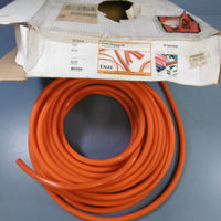 80' Feet of Eagle Orange 85 9/16" Poly Round Belting Solid 1032018