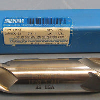 Putnam Double End Mill Cutter: 1"DIA,17/8"LOC, LD=5.441, HS, 4FL, USA *NEW*