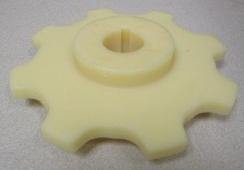 Uni Chains 326008 Nylon Sprocket 11/8" Bore 15/16" Keyway 8 Teeth (Lot of 2)