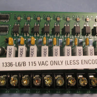 Allen Bradley Control Interface Board 115 VAC Ser. B 1336-L6