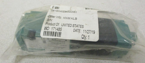 Numatics 081SA400M000061 Pneumatic Solenoid Valve 150 PSIG Max 24 VDC 0.26 A