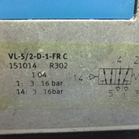 Festo Manifold Valve Station ISO SIZE1 w/ 6 Valves NEW