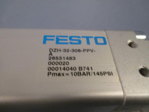 FESTO DOUBLE ACTING FLAT AIR CYLINDER 32 MM BORE DZH32308PPVA 26551483