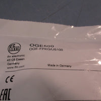 IFM EFECTOR OGEFPKG/US100 OGE500 1036VDC Photelectric Sensor